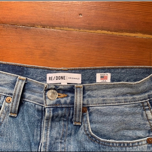 RE/DONE Double Needle crop straight leg - Picture 3 of 6